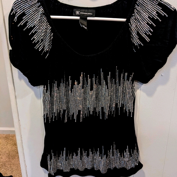 INC – International Concepts – Macy’s – Sparkle, Shimmer & shine shirt - Picture 2 of 4